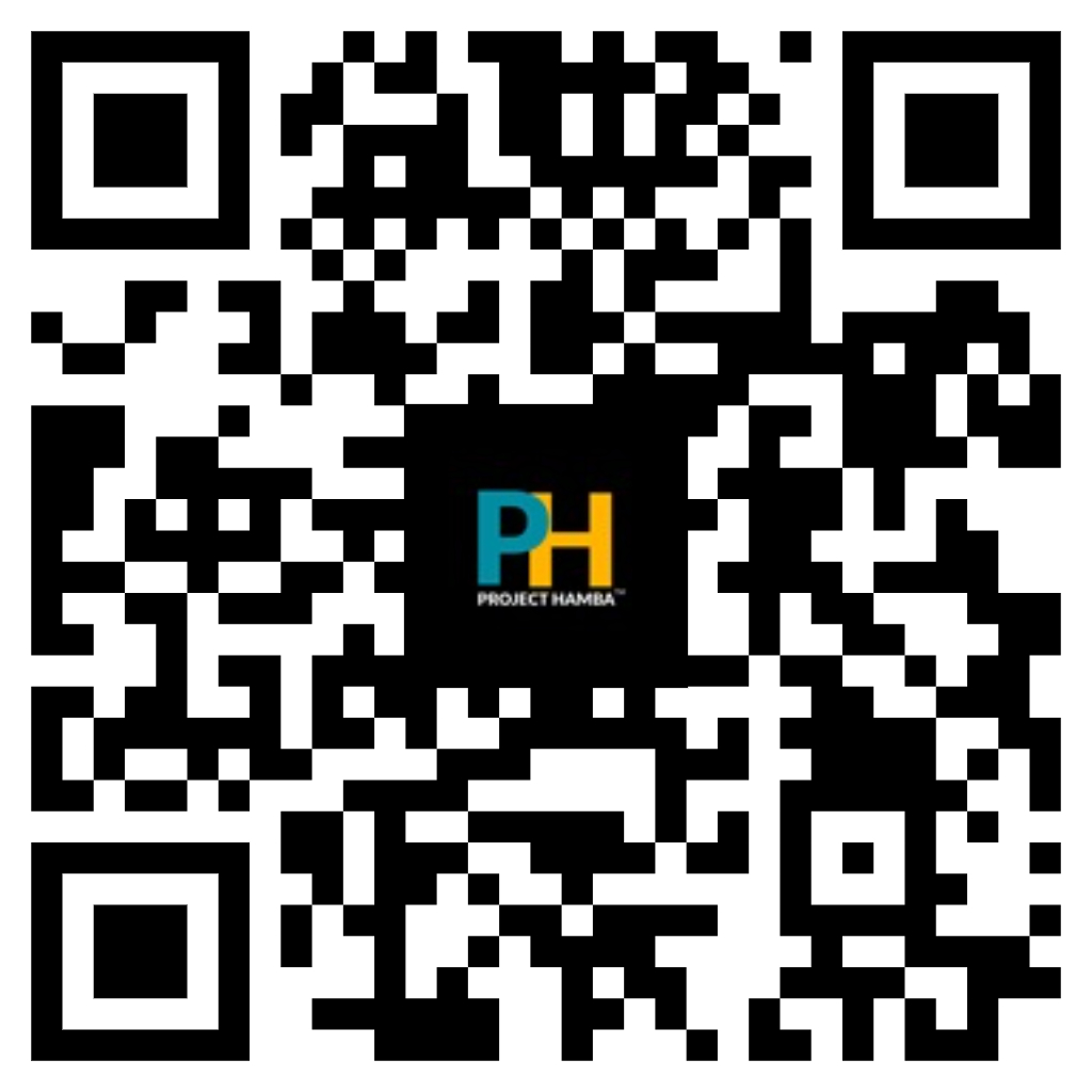 QR code to register for the Project Hamba Webinar #2